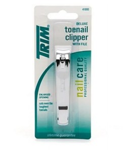 TRIM DELUXE TOENAIL CLIPPER FOR NEATFEET 6 PCS