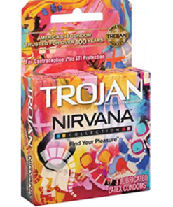 TROJAN CONDOM NIRVANA 6/3 LATEX CONDOMS