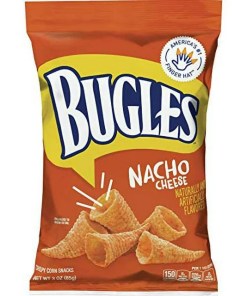BUGLES NACHO CHEESE PEGGABLE BAG 6/3 OZ