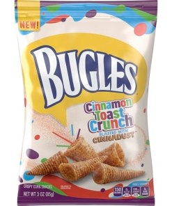 BUGLES CINNAMON TOAST CRUNCH PEGGABLE BAG 6/3 OZ