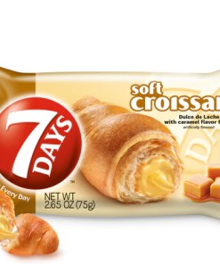 7 DAYS DULCE DE LECHE FILLED SOFT CROISSANT 24/2.65 OZ