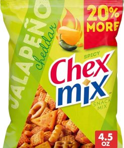 CHEX MIX JALAPENO CHEDDAR PEGGABLE BAG 8/4.5  OZ