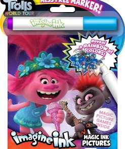 MAGIC INK ACTIVITY BOOK TROLLS: WORLD TOUR 1 PIECE