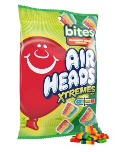 AIRHEADS XTREMES REGULER RAINBOW BERRY PEGGABLE BAG 12/6 OZ