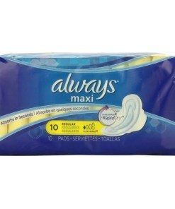 ALWAYS MAXI SIZE 2 12/10 PADS