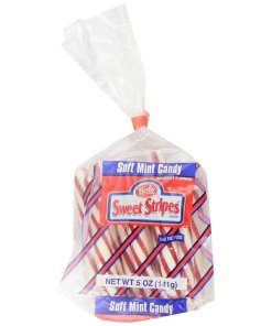BOBS SWEET STRIPES SOFT MINT CANDY PEPPERMINT FLAVOR 28/5 OZ