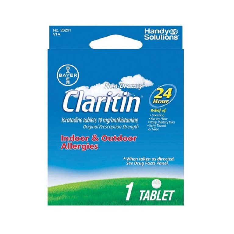 CLARITIN ALLERGY BLISTER 6/1 TABLET – UCE Wholesale