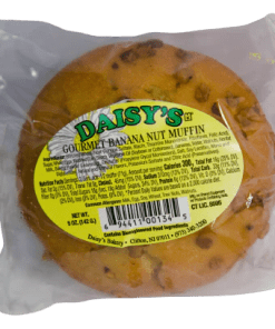 DAISY'S GOURMET BANANA NUT MUFFIN 12/5 OZ