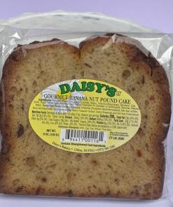 DAISY'S GOURMET BANANA NUT POUND CAKE 12/5 OZ