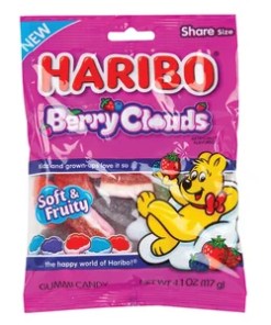 HARIBO BERRY CLOUDS PEGGABLE BAG 12/4.1 OZ