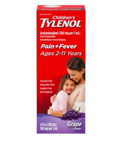 CHILDREN'S TYLENOL GRAPE LIQUID 3/4 OZ