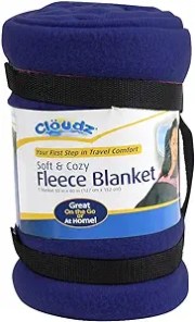 CLOUDZ FLEECE BLANKETS, SOLID COLORS 10 CT