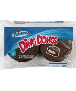 HOSTESS DING DONGS ORIGINAL CHOCOLATE 6/2.55 OZ