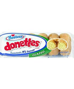 HOSTESS DONETTES GLAZED MINI DONUTS 6/3.7 OZ