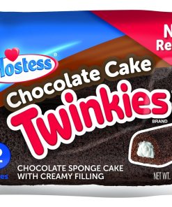 HOSTESS TWINKIES CHOCOLATE SPONGE CAKE WITH CREAMY FILLING 6/2.7 OZ