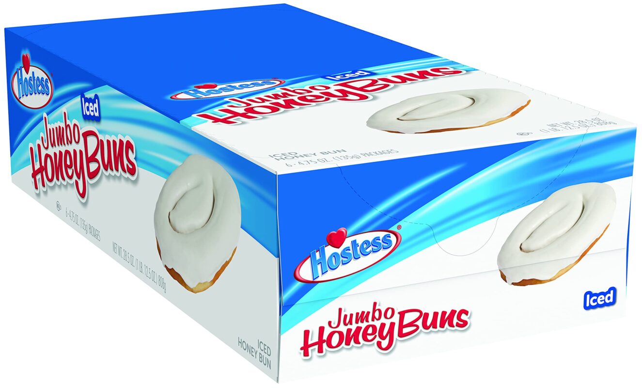 HOSTESS JUMBO HONEY BUN DONUT 6/4 OZ – UCE Wholesale