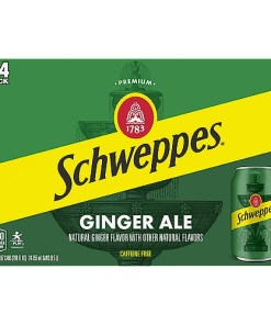 SCHWEPPES GINGER ALE CANS 24/12 OZ