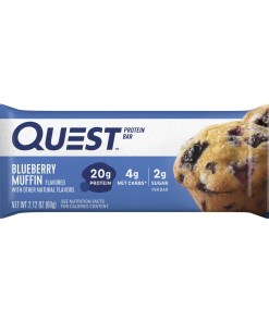 QUEST NUTRITION BLUEBERRY MUFFIN PROTEIN BARS 12/2.12 OZ