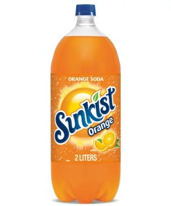 SUNKIST ORANGE BOTTLES 8/2 LITER