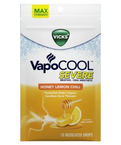 VICKS VAPOCOOL SEVERE HONEY LEMON CHILL 12/18 DROPS