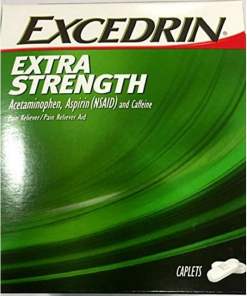 EXCEDRIN EXTRA STRENGTH PAIN RELIEVER DISPLAY BOX 25/2 CAPLETS