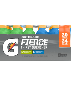 GATORADE THIRST QUENCHER GREEN APPLE & BLUE CHERRY 24/20 OZ