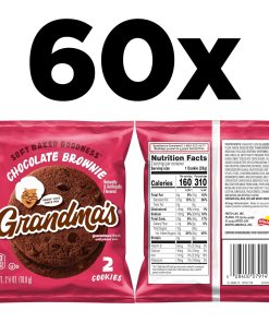 GRANDMA'S COOKIES CHOCOLATE BROWNIE 60/2.5 OZ