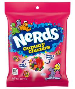 NERDS RAINBOW CLUSTERS CANDY 12/5 OZ
