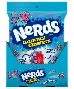 NERDS VERY BERRY GUMMY CLUSTERS 12/5 OZ