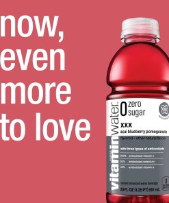 VITAMINWATER ZERO SUGAR XXX ACAI BLUEBERRY POMEGRANATE 12/20 OZ