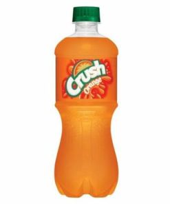 CRUSH ORANGE SODA PLASTIC BOTTLES 24/20 OZ