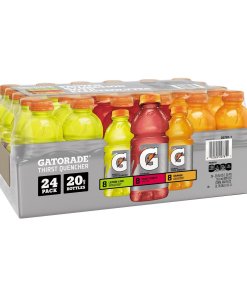GATORADE THIRST QUENCHER VARIETY PACK LEMON LIME, FRUIT PUNCH, ORANGE 24/20 OZ