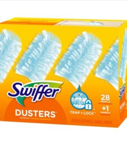 SWIFFER180 DUSTERS REFILLS STARTER KIT, 28 CT + 1 HANDEL