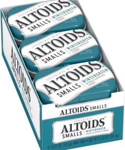 ALTOIDS SMALLS WINTERGREEN 9/0.37 OZ