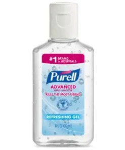 PURELL ADVANCED HAND SANITIZER REFRESHING GEL, CLEAN SCENT 24/2 OZ