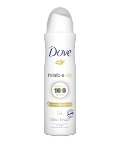 DOVE INVISIBLE DRY ANTIPERSPIRANT DEODORANT SPRAY 6/150 ML