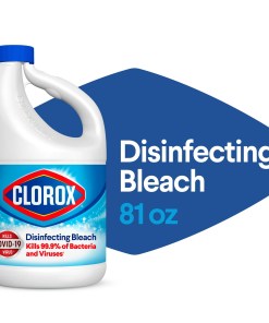 CLOROX DISINFECTING LIQUID BLEACH CLEANER, REGULAR SCENT 6/2.4 L
