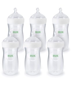 NUK FIRST ESSENTIALS BABY BOTTLE CLEAR 6/9 OZ