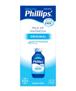 PHILLIP'S ORIGINAL MILK OF MAGNESIA LIQUID 6/4 OZ