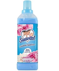 SUAVITEL LIQUID FABRIC SOFTENER FIELD FLOWERS SCENT 12/850 ML