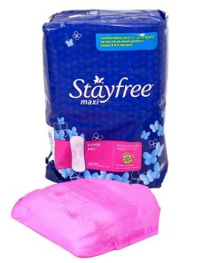 STAYFREE SUPER MAXI PADS 12/10 PADS