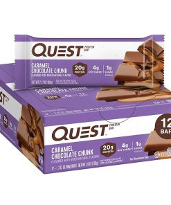 QUEST CARAMEL CHOCOLATE CHUNK PROTEIN BAR 12/2.12 OZ