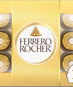 FERRERO ROCHER FINE HAZELNUT MILK CHOCOLATE 12 PCS 5.3 OZ