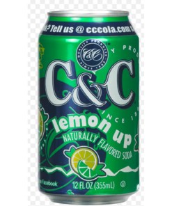 C&C LEMON UP CANS 24/12 OZ
