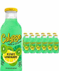 CALYPSO KIWI LEMONADE GLASS BOTTLES 12/16 OZ