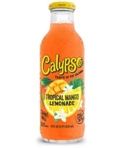 CALYPSO TROPICAL MANGO LEMONADE GLASS BOTTLES 12/16 OZ