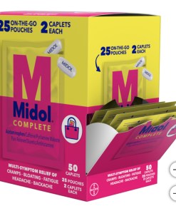 MIDOL COMPLTE ACETAMINOPHEN CAPLETS 25/2 CAPLETS