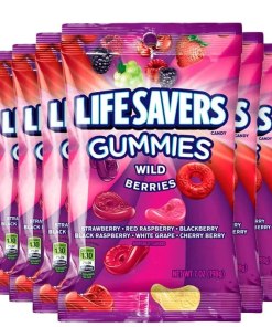 LIFESAVERS GUMMI WILDBERRY PEGGABLE BAG 12/3.22 OZ