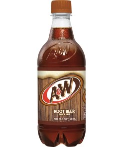 A&W ROOT BEER BOTTLES 24/20 OZ