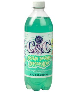 C&C OCEAN DREAM LEMONADE PLASTIC BOTTLES 24/24 OZ